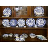 Collection of blue & white china