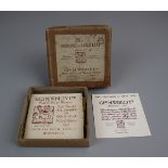 5 books of Geo M Whiley Ltd Gold leaf - Circa 1940's