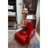 Vintage Bambi fairground ride in working order