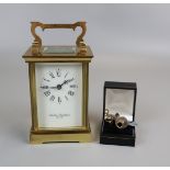 Charles Frodsham carriage clock with 2 keys in full working order