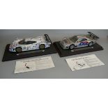 2 1/18 scale diecast Le Mans models