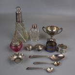 Collection of hallmarked silver