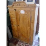 Antique pine larder cupboard