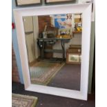 Large Victorian style bevelled glass mirror