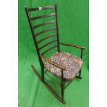 Provincial rocking chair