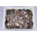 Large collection of coins