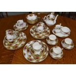 Royal Albert Old Country Roses tea set