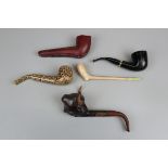 Collection of pipes to include micro mosaic pipe