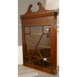 Georgian style astra glazed corner cupboard