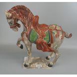 Ceramic horse figure - Approx H: 44cm
