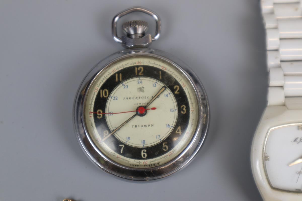 Collection of watches & pocket watches to include hallmarked silver example - Bild 11 aus 12