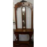 Victorian mahogany hall stand