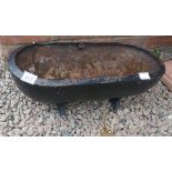 Cast iron trough