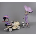 2 Betty Boop figures