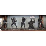 5 Leonardo collection Ninja figures
