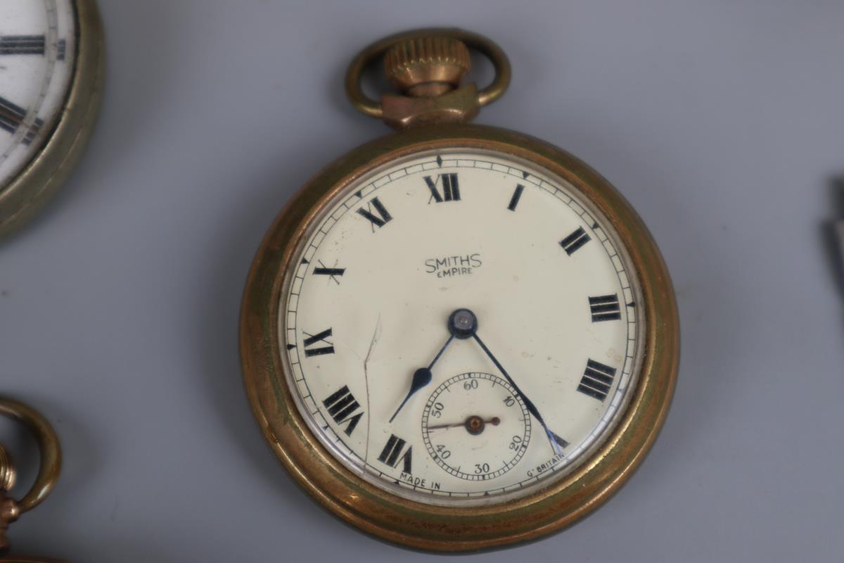 Collection of watches & pocket watches to include hallmarked silver example - Bild 3 aus 12