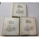 Stamps - 3 IGPO World of Disney albums containing U/M stes, mini sheets & & FDC's