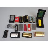 Collection of lighters to include Zippo