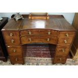 Inlaid Georgian gents dressing table