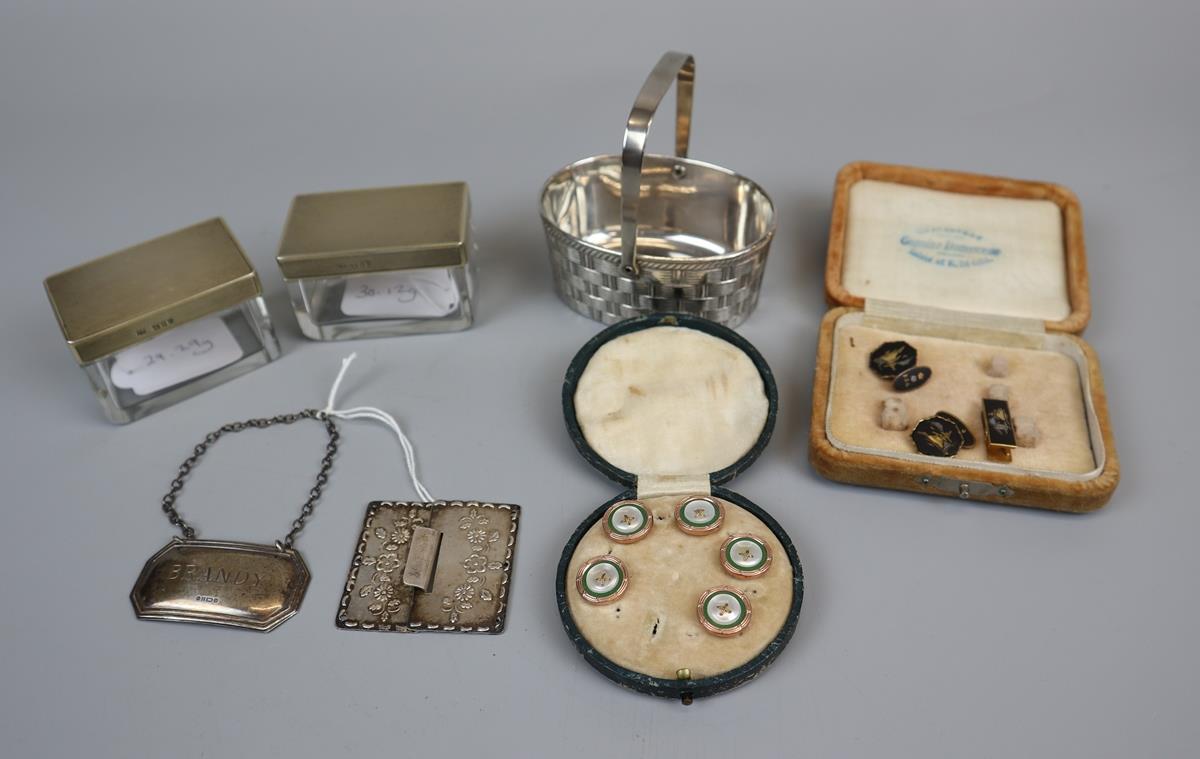 Collectables to include hallmarked silver