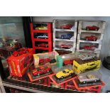 Collection of 19 1:43 scale model Ferraris - No 24