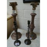 2 sets of candlesticks