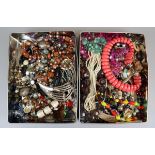 Large quantity of costume jewellery