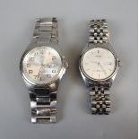 2 gents watches - Guess & French Pulsar