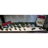 Large collection of Dinky military vehicles