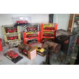 Collection of 14 1:43 scale model Ferrari's - No 21