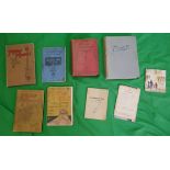 Collection of early books to include motor manuals