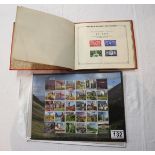 Stamps - Coronation stamps album & UK A-Z 1st class stamps