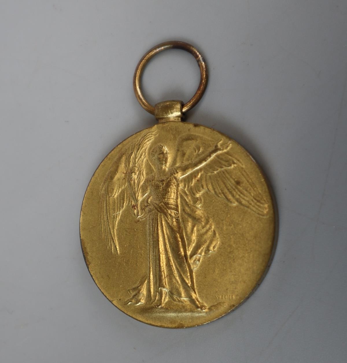 Great War Medal - 1914 to 1918 & Gold memory Brooch, in memory of Private Herbert Baker - Image 3 of 8