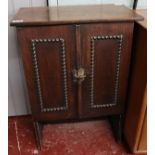 Antique mahogany pot cupboard