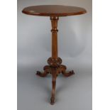 Mahogany tripod table