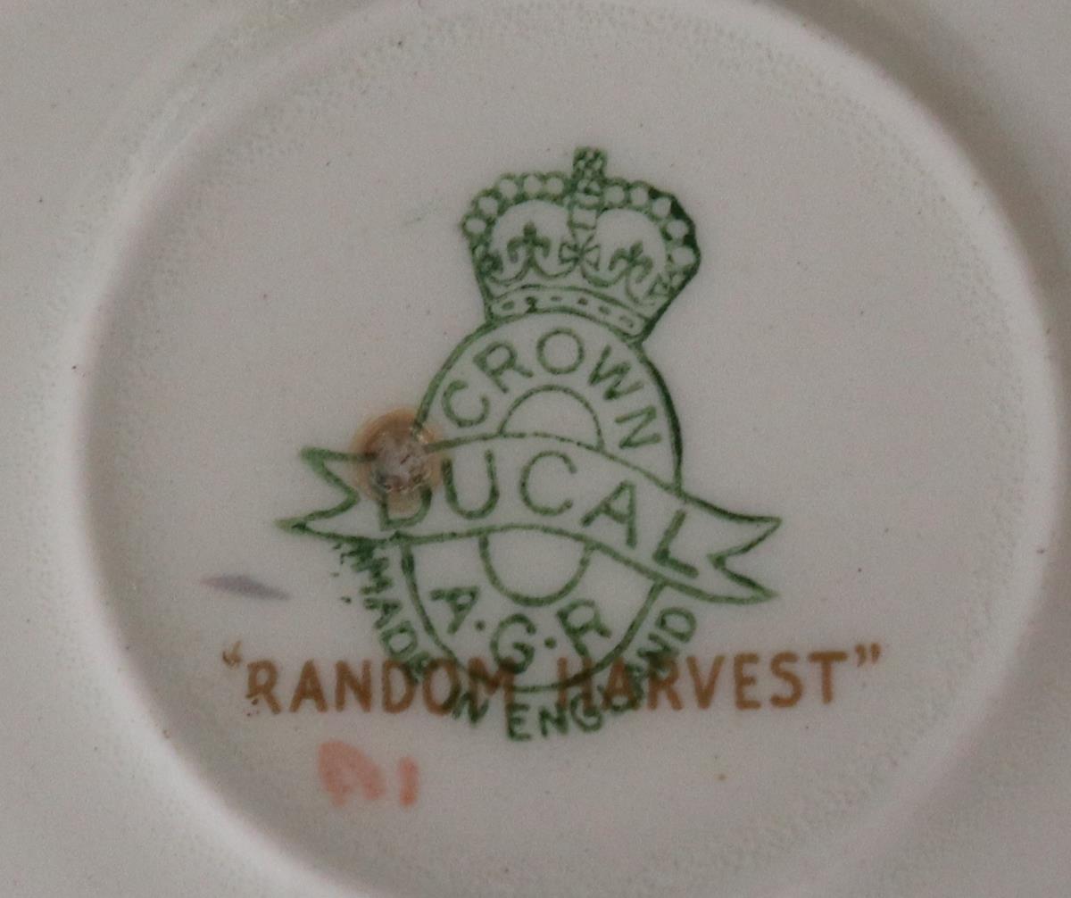 Crown Ducal coffee service - Random Harvest - Image 2 of 4
