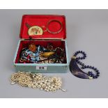 Jewellery box & contents