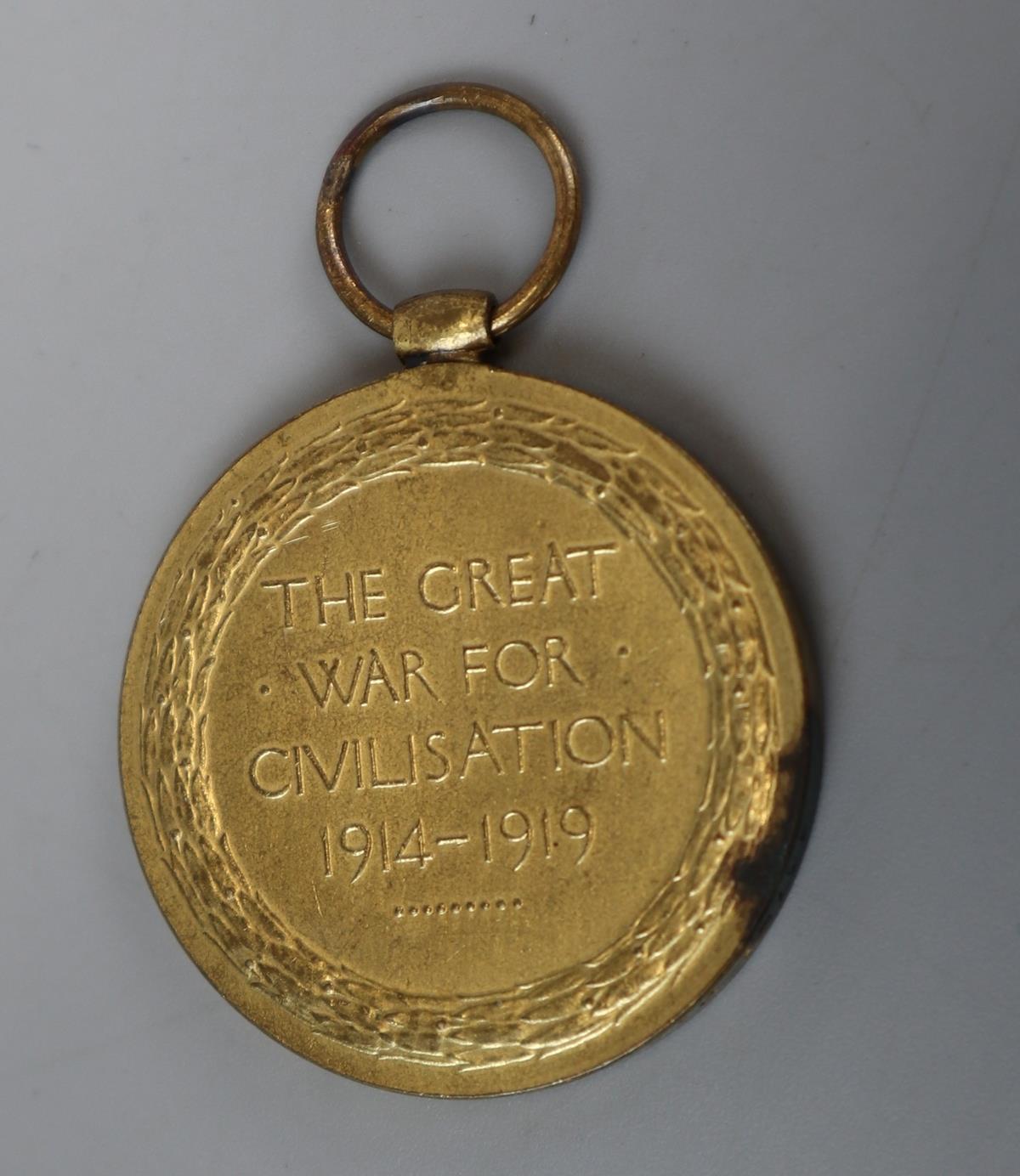 Great War Medal - 1914 to 1918 & Gold memory Brooch, in memory of Private Herbert Baker - Image 4 of 8