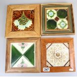 4 framed tiles