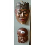Indian mask together with Chinese immortal mask
