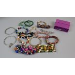 Collection of bracelets