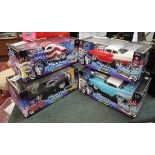 Models - Collection of 1/18 scale Funline model cars