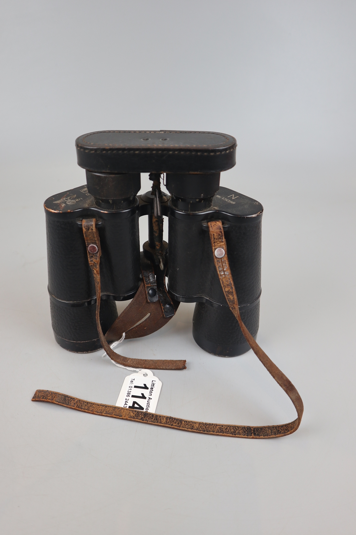 WWII Nazi binoculars by Carl Zeiss (Nr 15098) - Bild 2 aus 7