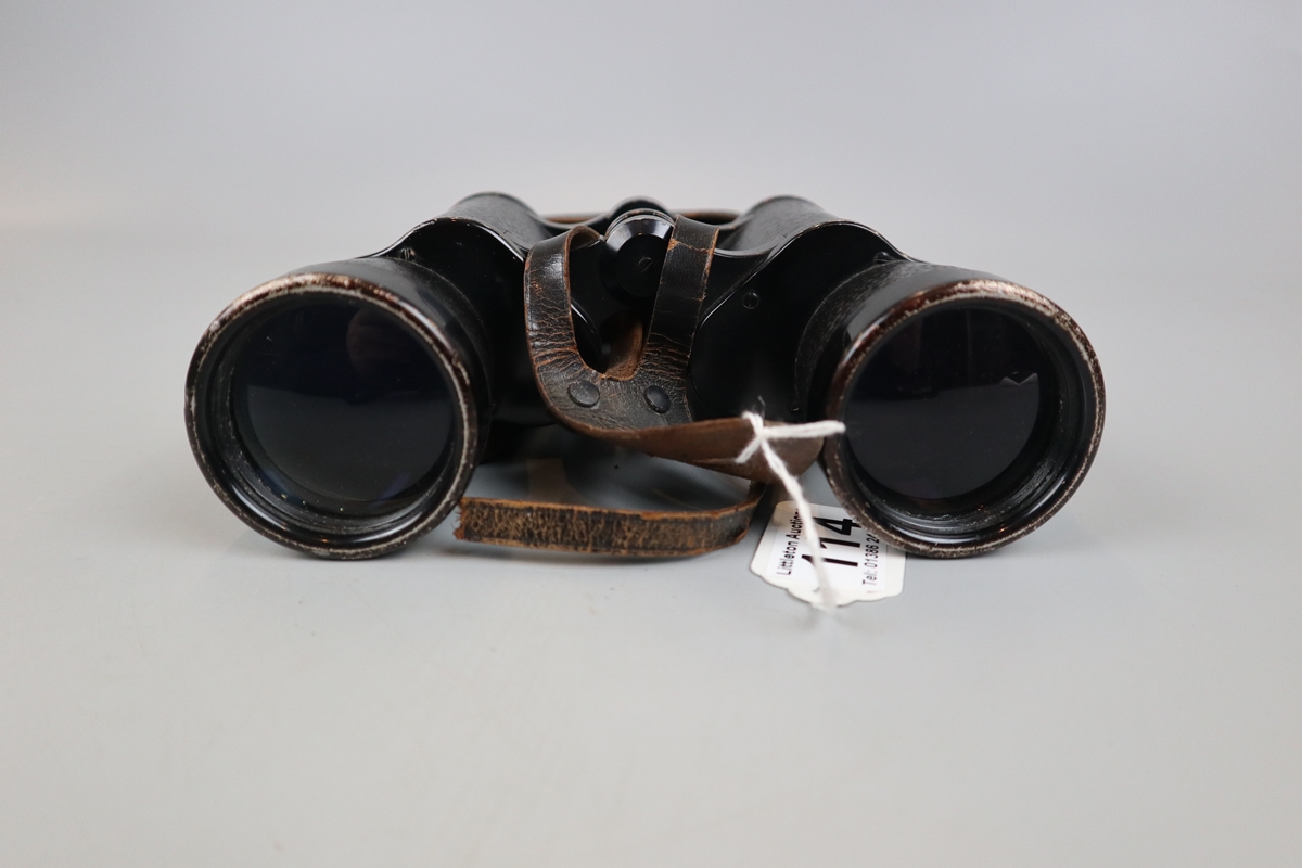 WWII Nazi binoculars by Carl Zeiss (Nr 15098) - Bild 4 aus 7