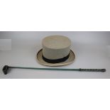 Top hat & riding crop