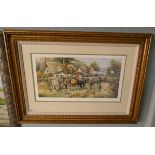 L/E signed print - The Horse Fair by Chriss Howells