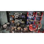 Models - Collection of model Valentino Rossi motor cycles to include Guiloy