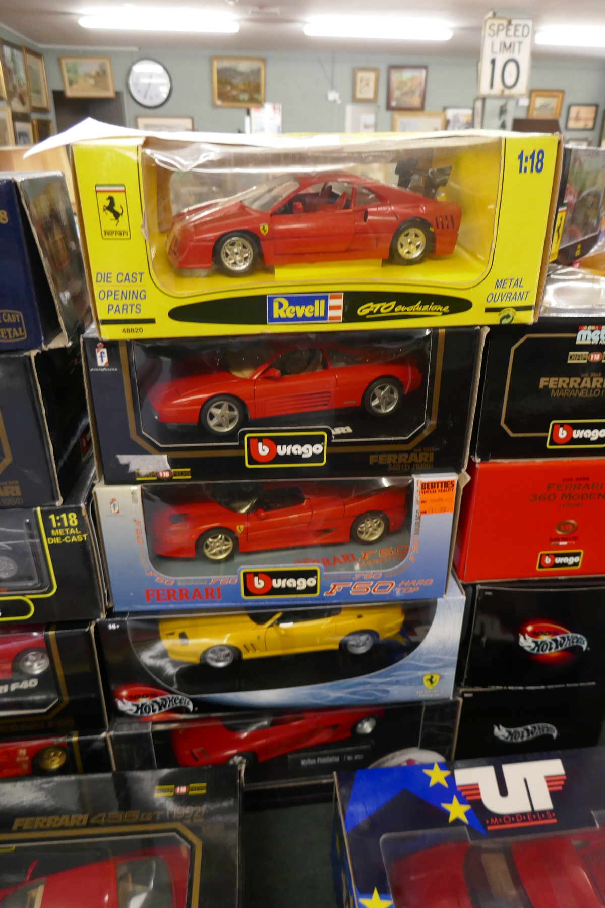 Models - Collection of 1/18 scale model cars to include Hot Wheels - Image 3 of 9