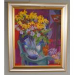 Olwen Tarrant - Still life oil on canvas - Image size 50 x 60cm