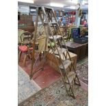 Jones's Patent vintage step ladder